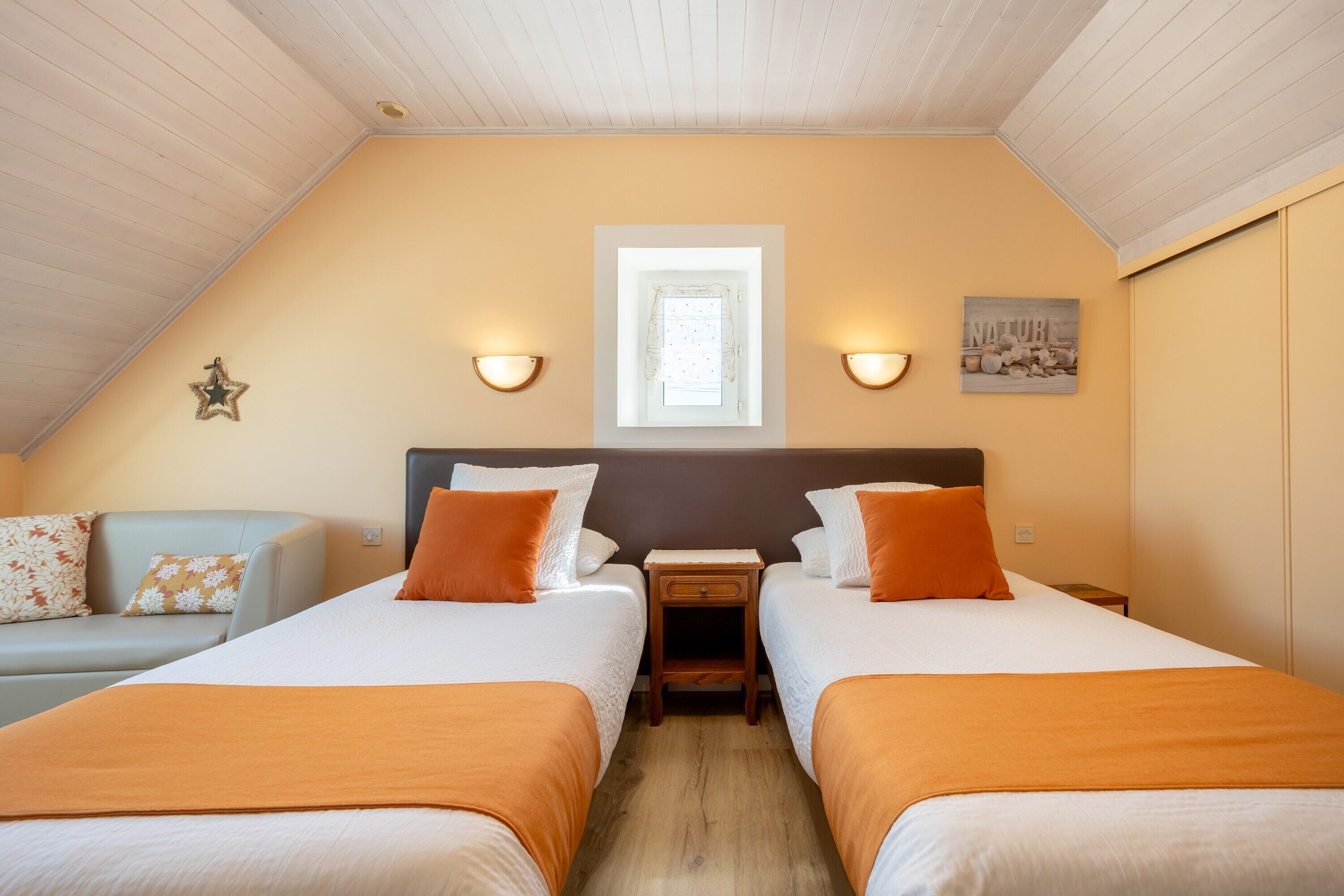 1 chambre, Wi-Fi, draps fournis