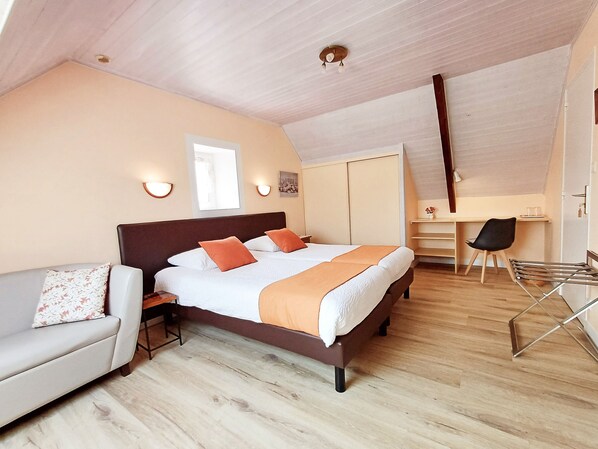 1 chambre, Wi-Fi, literie fournie