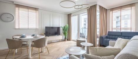 Leilighet – comfort, balkong | Strykejern/-brett og wi-fi (inkludert)