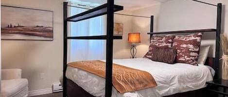 2 bedrooms, iron/ironing board, free WiFi, bed sheets