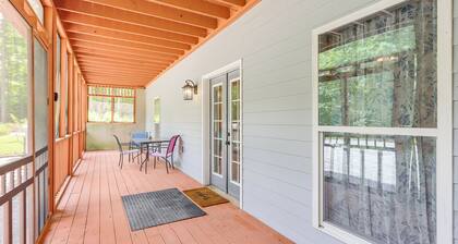 10 Mi to Chattahoochee Bend: Peaceful Apt w/ Patio