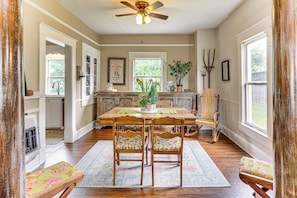 House (3 Bedrooms) | Interior - Walk to Downtown: Historic Guthrie Home on Mansur (Guthrie)