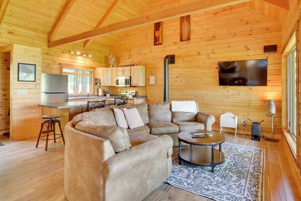 House (1 Bedroom) | Front of property - 'pine Knob' Cabin w/ Snowy Bluff Views in Mindoro! (Mindoro)