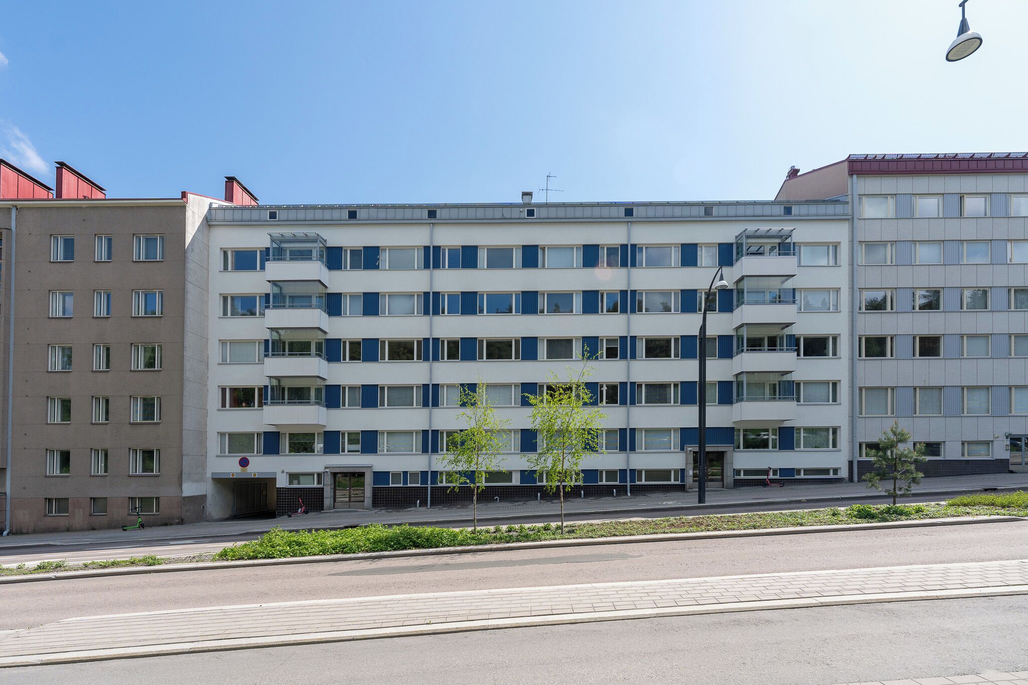 Façade de l’hébergement
