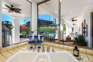 Terrace/patio - LQCC Golf Estates #5- 3BD, 3BA, SQFT 2,863 - Private Retreat (La Quinta)