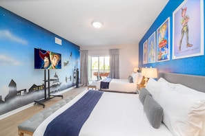 2 chambres, fer et planche à repasser, Wi-Fi gratuit, draps fournis