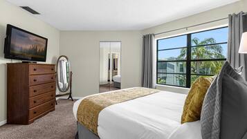 2 makuuhuonetta, silitysrauta/-lauta, ilmainen Wi-Fi, vuodevaatteet