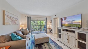 Condo, 1 Bedroom | Living area | Smart TV - White Sands On Siesta 1 Bedroom Condo (Siesta Key)