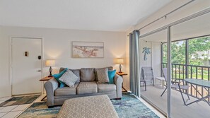 Condo, 1 Bedroom | Living area | Smart TV - White Sands On Siesta 1 Bedroom Condo (Siesta Key)