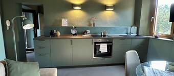 LoVi House, App. Olive. Accommodation surrounded by greenery perfect for a family.