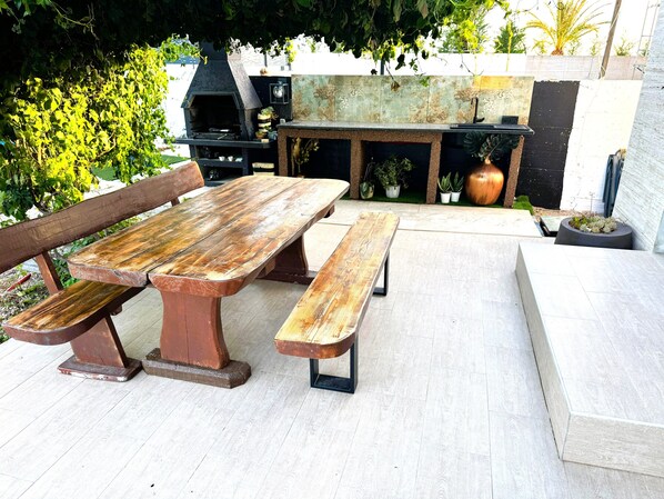 Restaurante al aire libre
