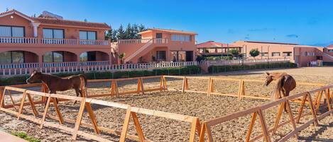 Façade de l’hébergement