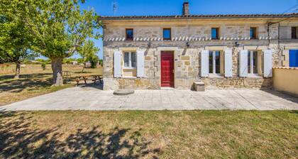 Maison de campagne avec jardin, terrasse privée et climatisation