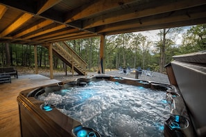 Baignoire à remous extérieure