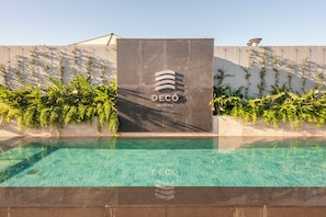 Seasonal outdoor pool