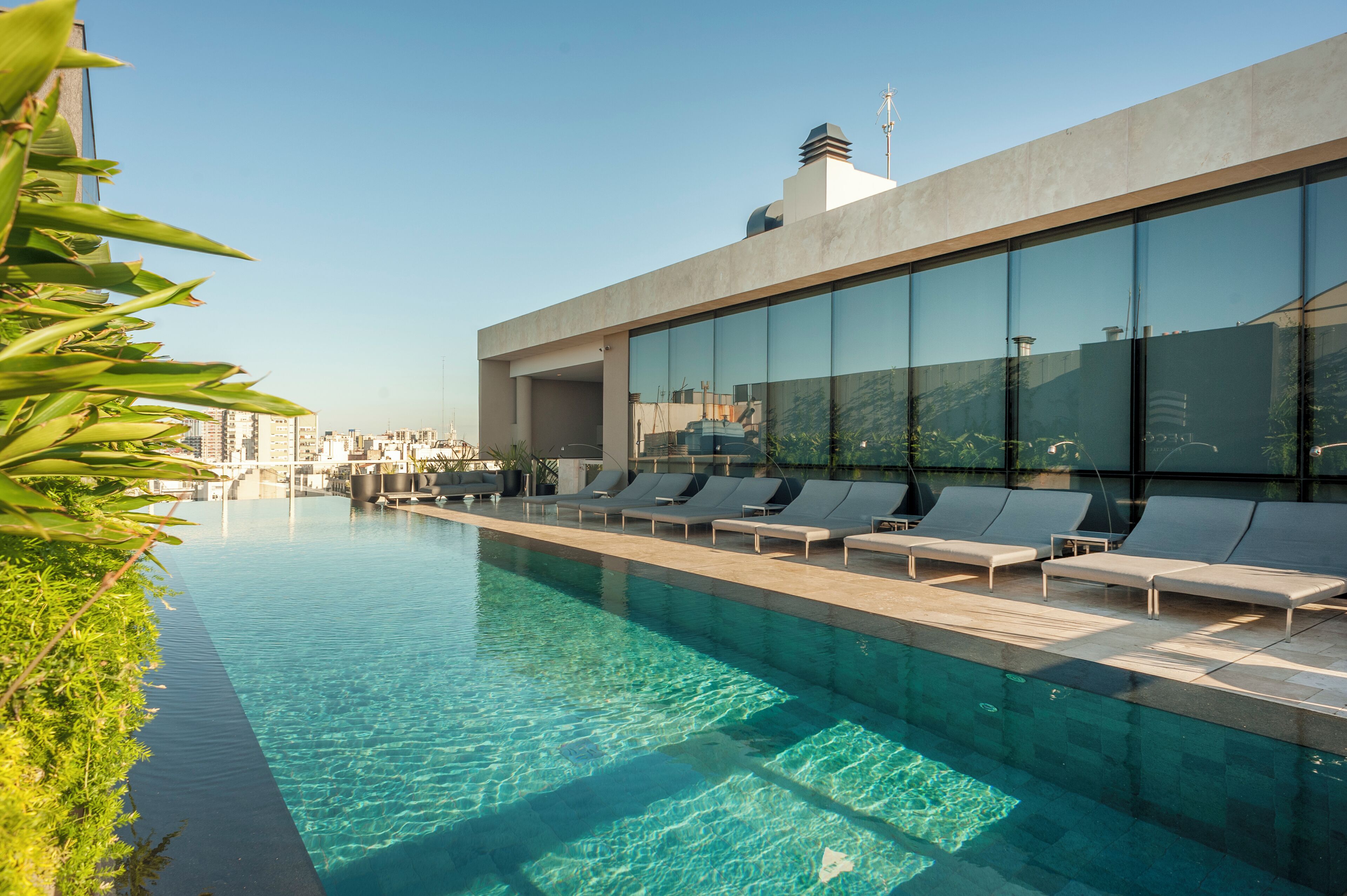 Seasonal outdoor pool