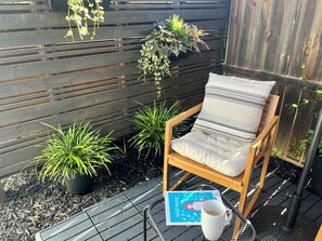 Deluxe Room, Patio, Pool View | Terrace/patio