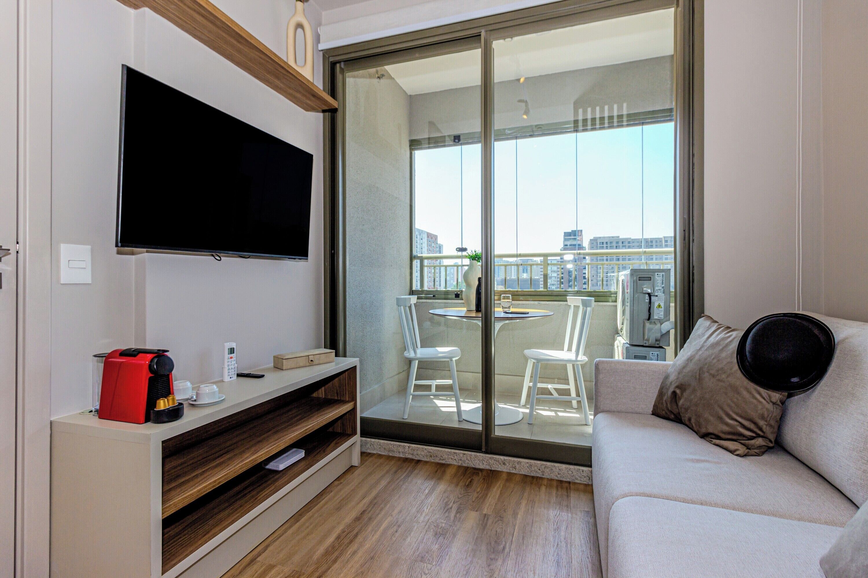 Apartment, 1 Bedroom (Double Bed) | Living room