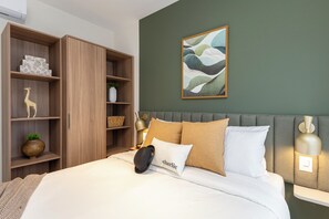 Apartamento 1 dormitório com sofá cama | Desk, laptop workspace, free WiFi