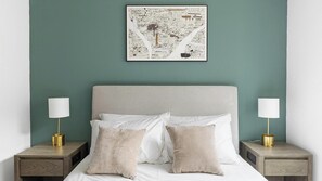 1 Schlafzimmer, Schreibtisch, Bügeleisen/Bügelbrett, WLAN