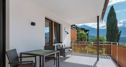 Ferienwohnung 'Unterdornerhof Typ D' mit Bergblick, privater Terrasse und Wi-Fi