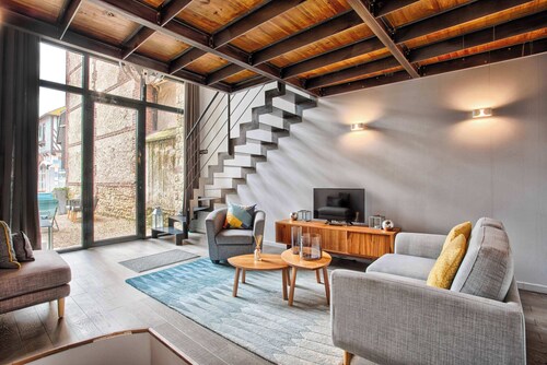 Charmante maison A/C – plein centre Deauville