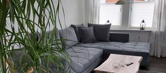 Great vacation apartment: view of fields and meadows near Einfelder Dorfbucht