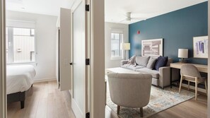 1 bedroom, desk, iron/ironing board, WiFi