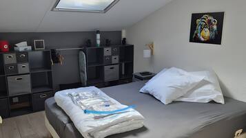 2 soveværelser, strygejern/strygebræt, Wi-Fi, sengetøj