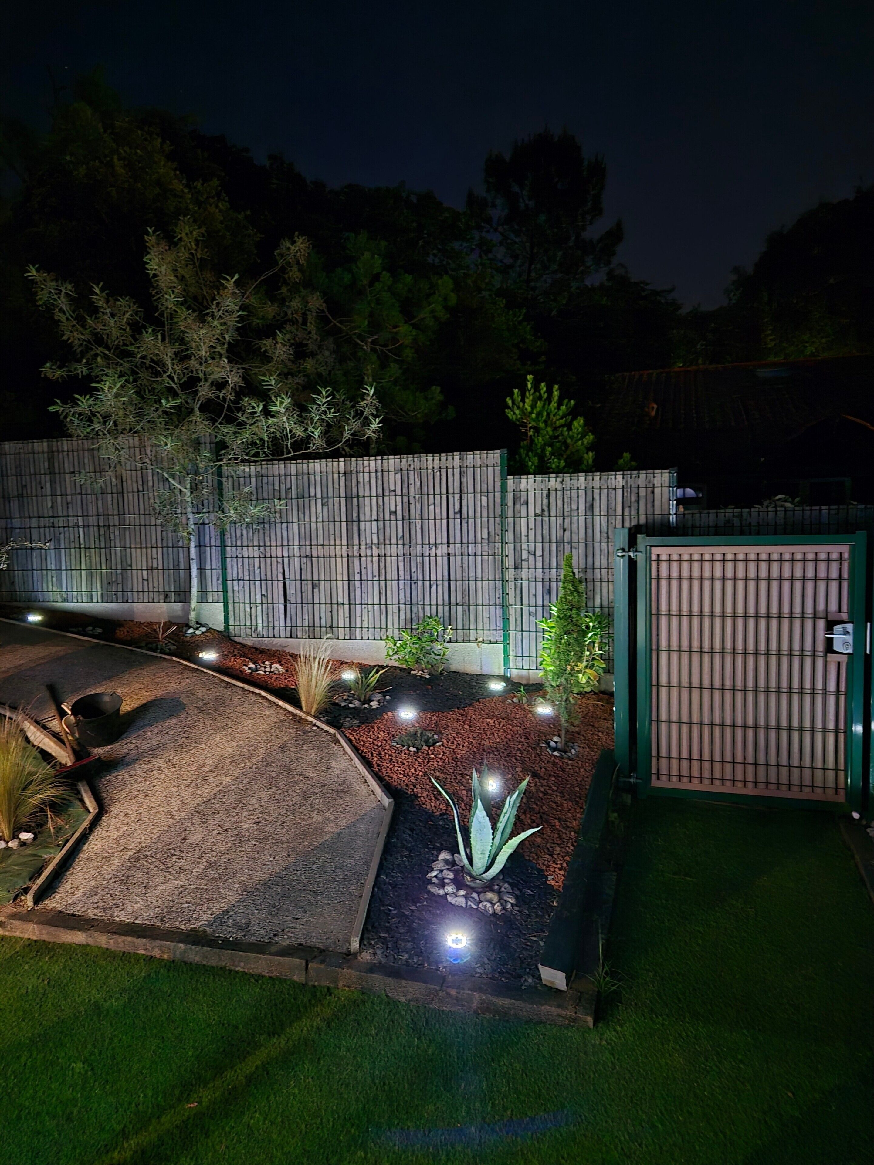 Enceinte de l’hébergement