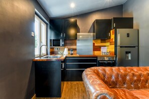 Réfrigérateur, micro-ondes, four, cafetière/bouilloire