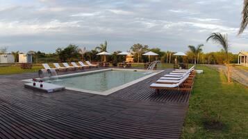 Seasonal outdoor pool