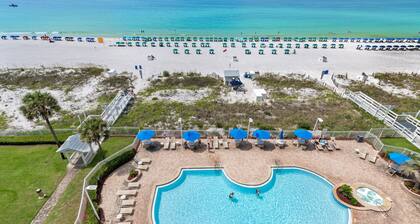 ☀️Beach Front-Pool+Hot Tub-Free Beach Chair Service-Sterling Sands 606⛱️