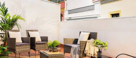 Superior Apartment, 1 Bedroom, Terrace | Terrace/patio