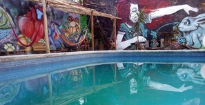 Seasonal outdoor pool