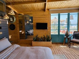 Chambre, vue mer | Fer et planche à repasser, Wi-Fi gratuit