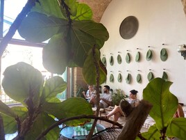 Façade de l’hébergement