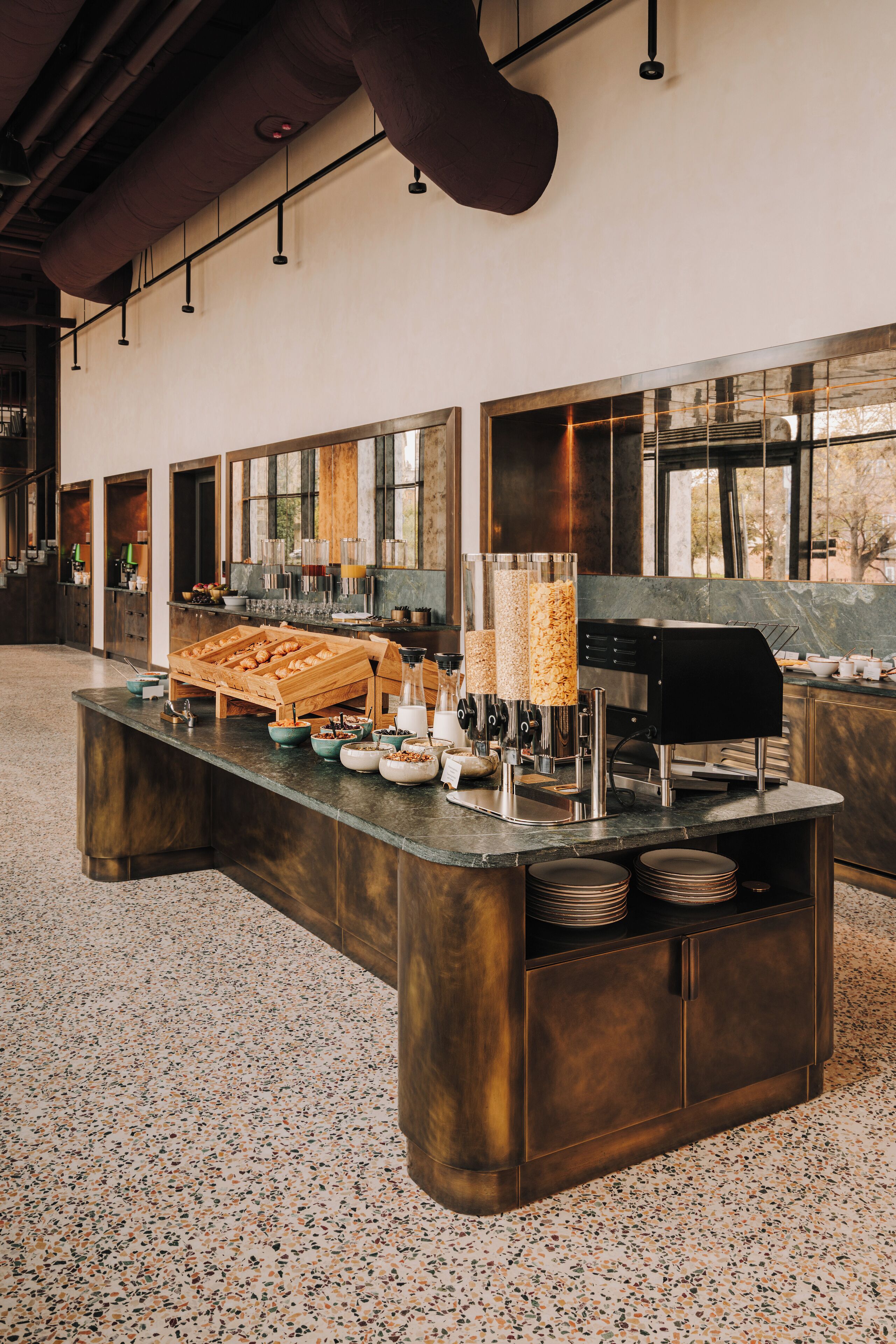 Daily cooked-to-order breakfast for a fee