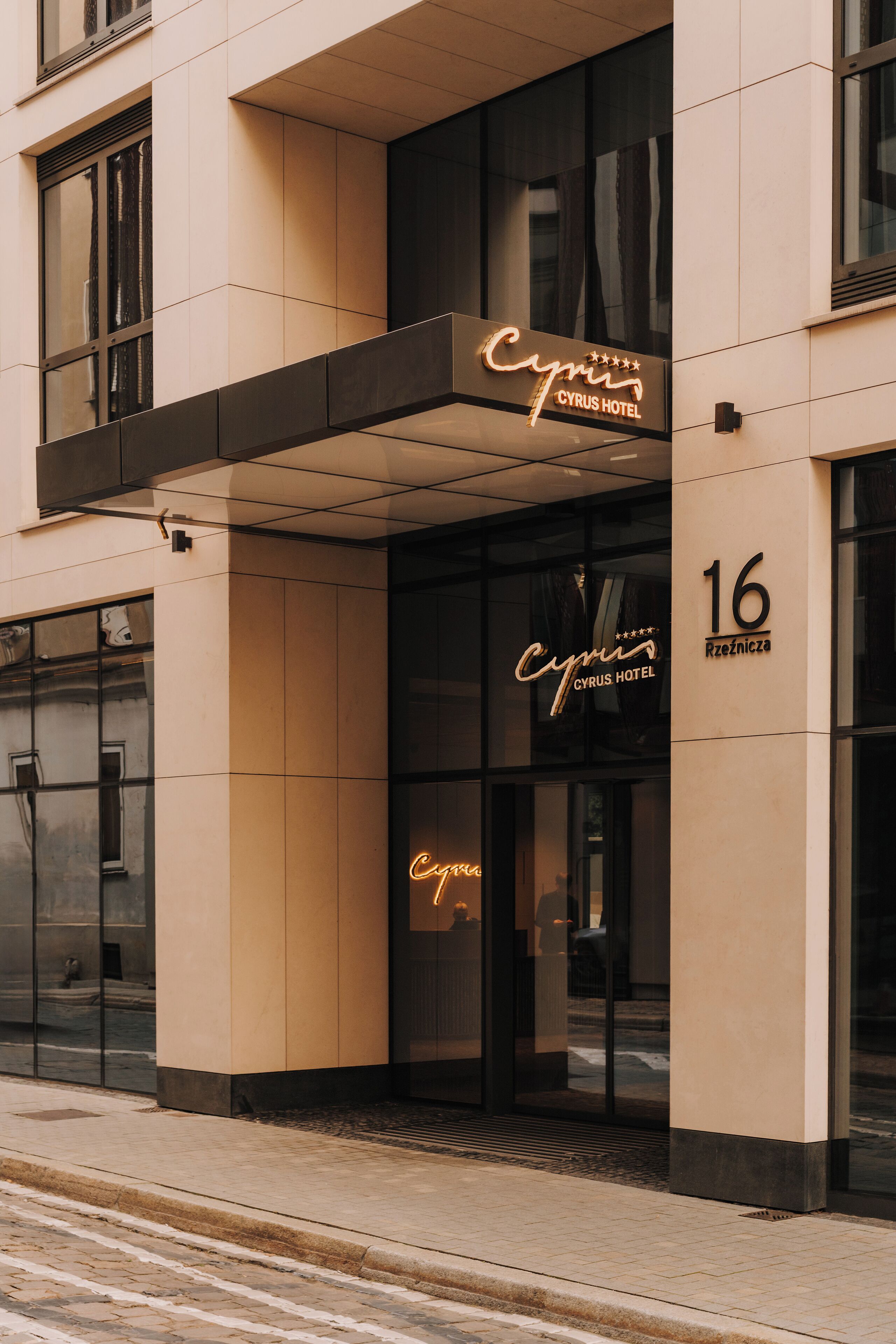 Façade de l’hébergement