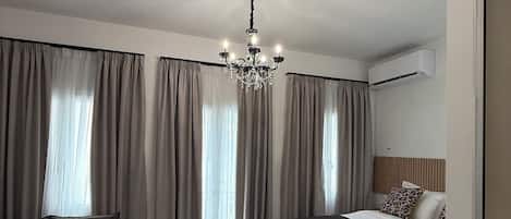 Superior Apartment, Balcony, City View | Blackout drapes, soundproofing, iron/ironing board, free WiFi