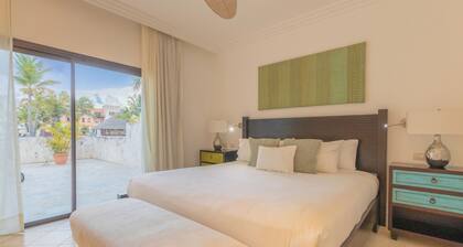 Cap Cana Poolfront Apt w/ Private Gated Terrace at Fishing Lodge