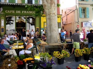 Udendørs spisemuligheder