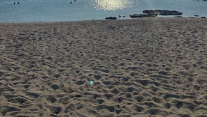 A beach with clear skies and the sun shining. - House with private pool close to town center (Houmet souk)