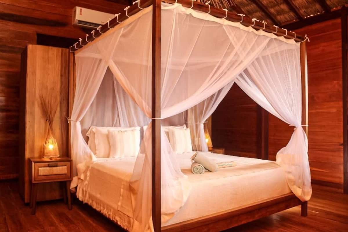 Superior Double Room, Beach View | Premium bedding, minibar, in-room safe, laptop workspace