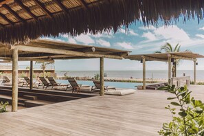 Uitzicht vanuit accommodatie