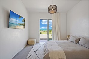 4 habitaciones, tabla de planchar con plancha, wifi y ropa de cama