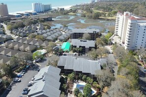 Exterior - 2BR in Shore Drive- Heron Pointe F9- I/O Pools (Myrtle Beach)