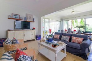 Living area - Hacienda del Mar, an amazing condo! (Punta Cana)