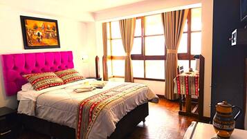Classic Double Room | Blackout drapes, iron/ironing board, free WiFi, bed sheets