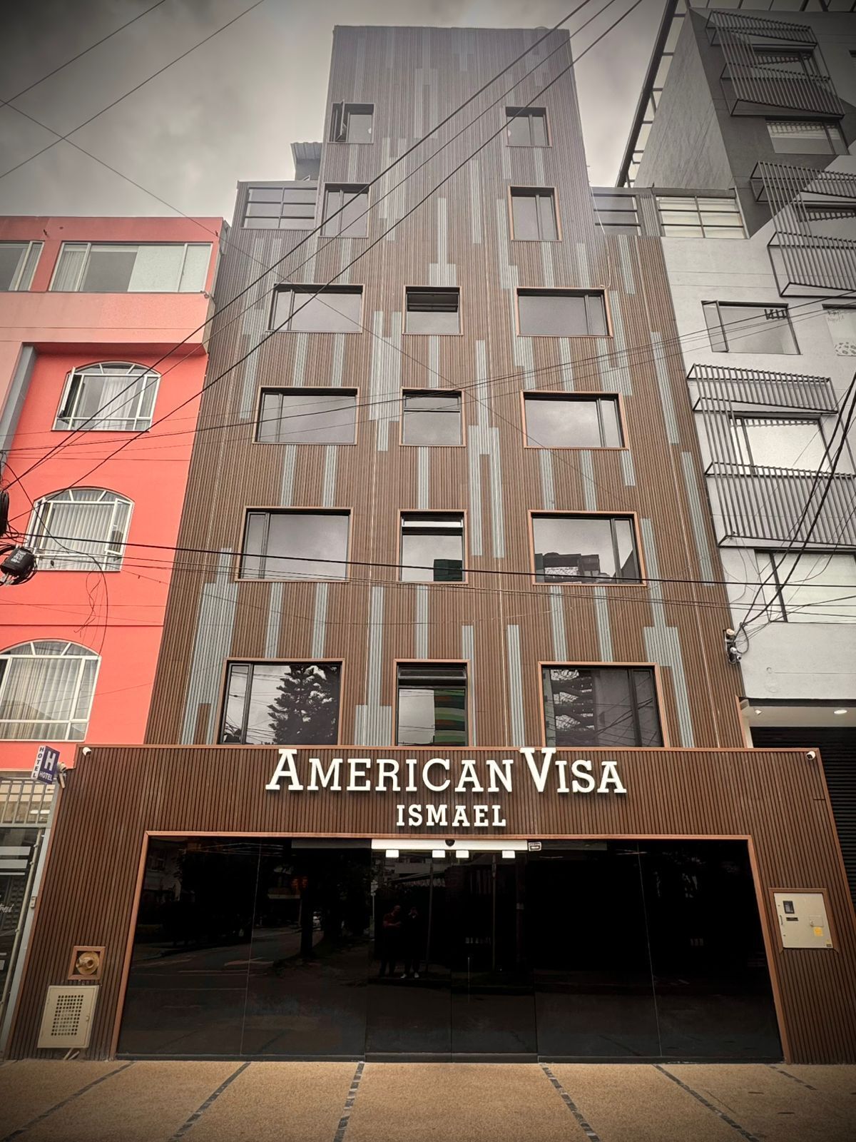 Voorkant van accommodatie